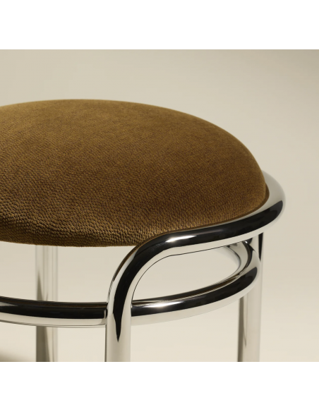 Tabouret Moon - Chrome
