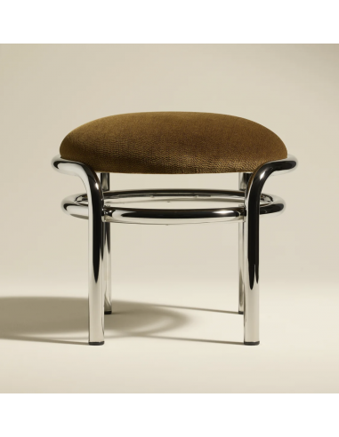 Tabouret Moon - Chrome