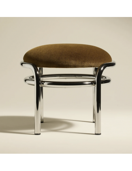 Tabouret Moon - Chrome