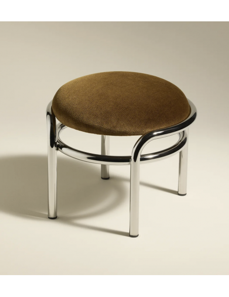 Tabouret Moon - Chrome