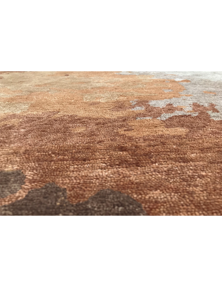 Tapis Granitee cuir fauve