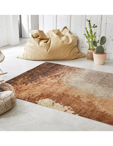 Tapis Granitee cuir fauve