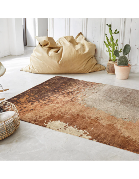 Tapis Granitee cuir fauve