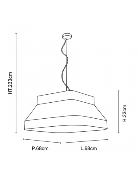 Suspension Square 4L