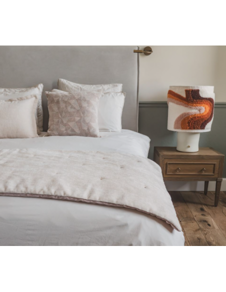 Coussin Zack en velours bi-face 50x50 cm