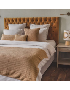 Plaid en coton crocheté main TOBAGO