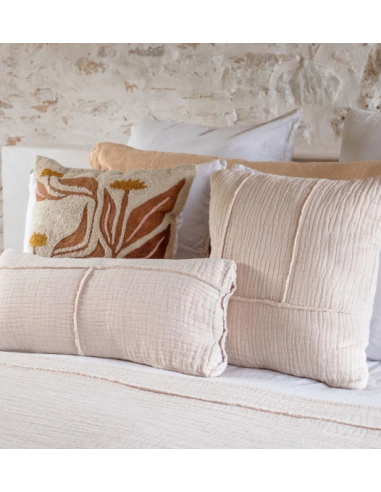 Coussin brodé Taari - 50x50 cm