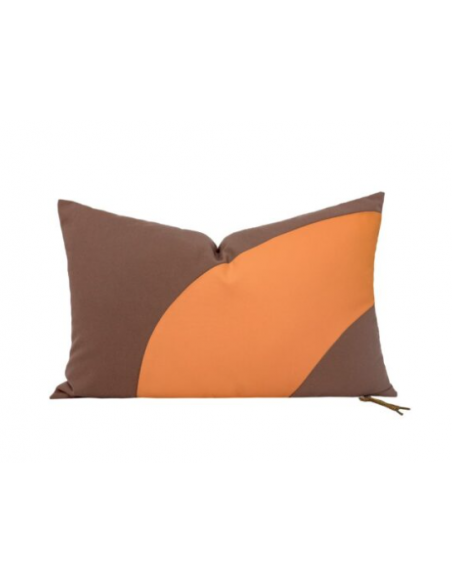 Coussin d’extérieur Plagiste bicolore - 40x60cm