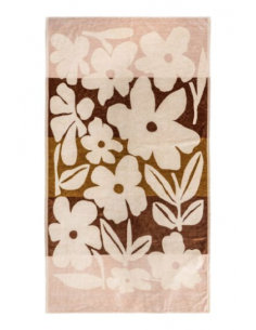 Drap de plage DOLL en éponge 100x180 cm