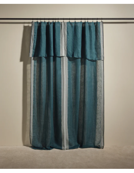 Rideau Dita - Bleu Sarah