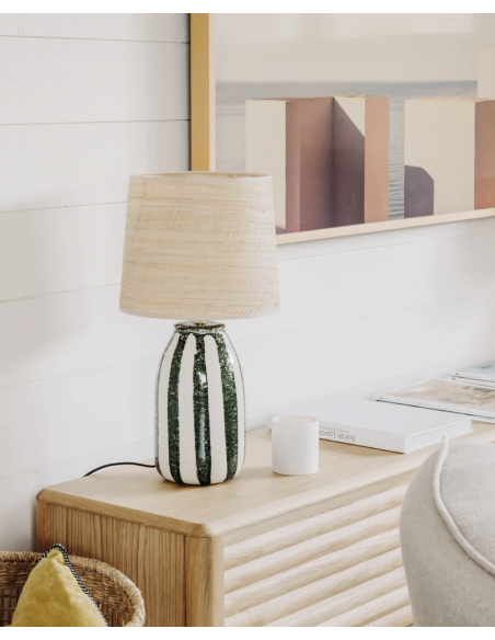 LAMPE PALMARIA - H46cm