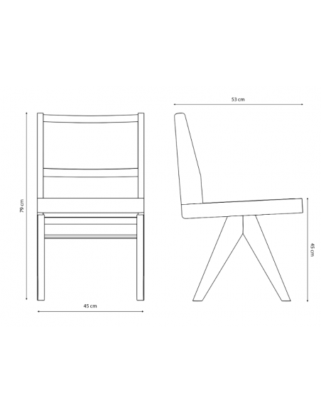 Chaise de salle à manger Lecorb