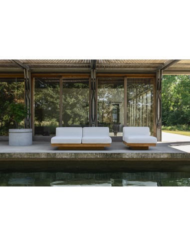 Canapé trois places chalk outdoor Rudolph