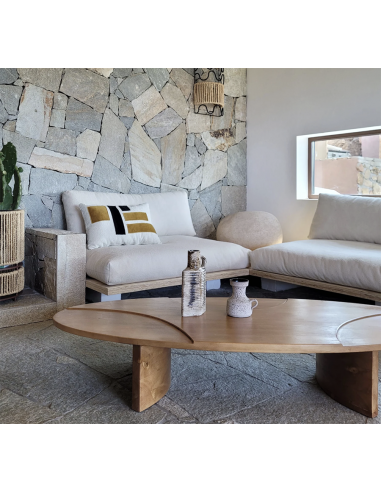 Table basse Vanda ovale