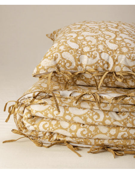 Parure de lit Paisley - Camel