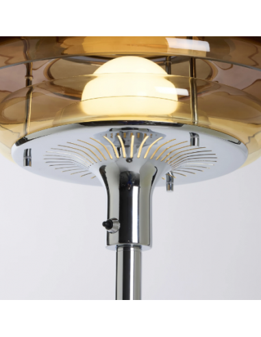 Lampe sur pied Sunset, ambre