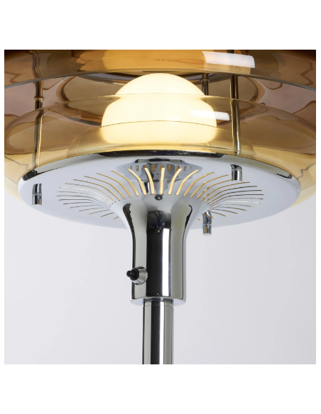 Lampe sur pied Sunset, ambre