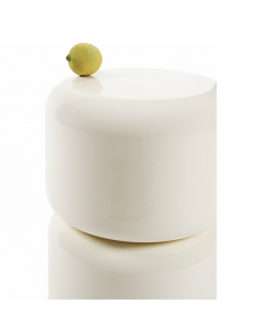 Tabouret Doblo blanc