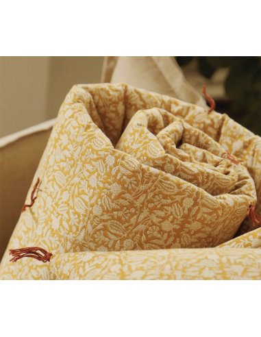 Sofa cover Tulipan - curcuma