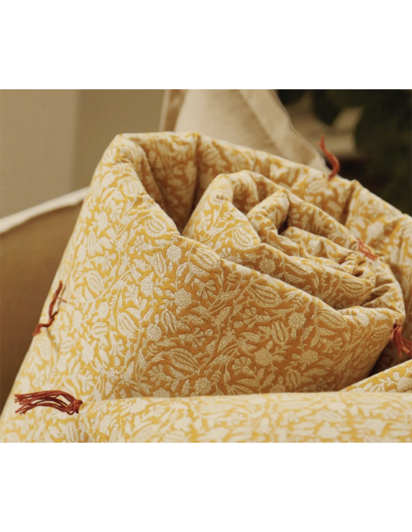 Sofa cover Tulipan - curcuma