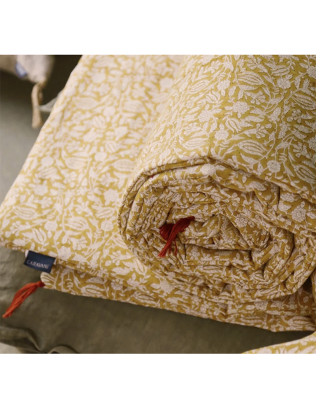 Sofa cover Tulipan - curcuma
