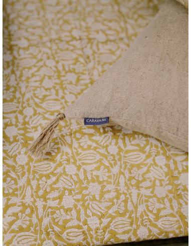 Sofa cover Tulipan - curcuma