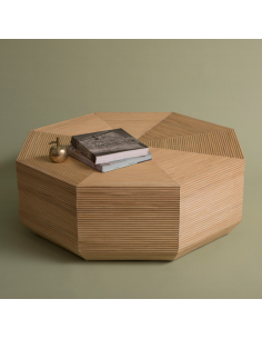 Table basse rattan Thoas