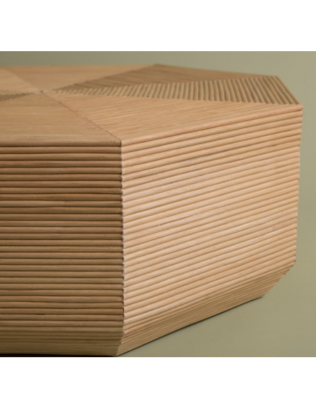 Table basse rattan Thoas