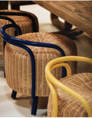 Tabouret Bangi jaune