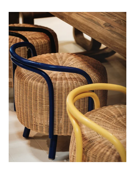 Tabouret Bangi jaune