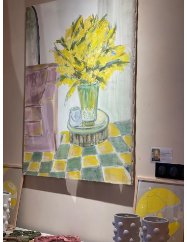 Tableau Marylène Tortora - mimosa