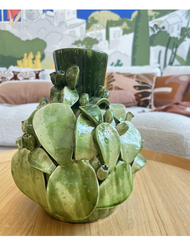 Vase cactus grand modèle