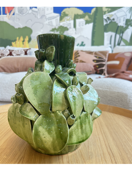 Vase cactus grand modèle