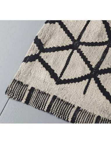 Tapis Farah - noir