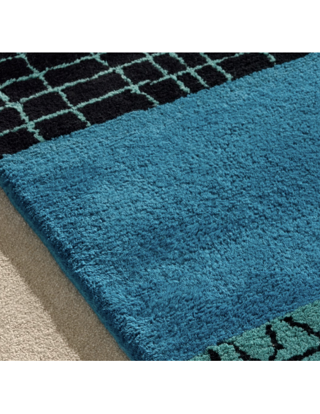 Tapis Mogador - Bleu Sarah