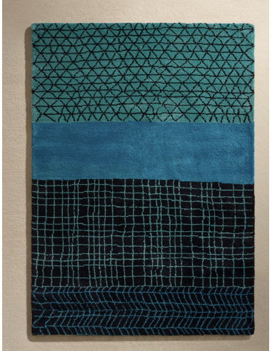Tapis Mogador - Bleu Sarah