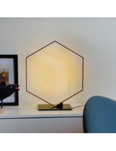LAMPE À POSER HEXA - NOIR