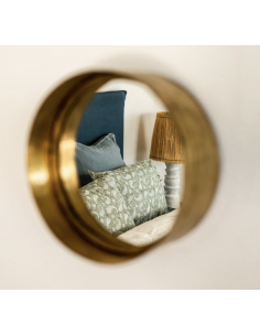 MIROIR PATI DORÉ - Ø35 cm 2