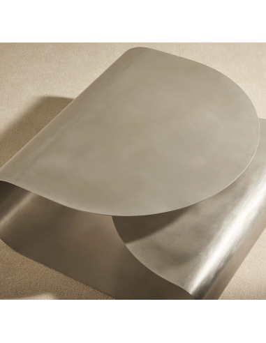 Table basse GEGE - inox brossé