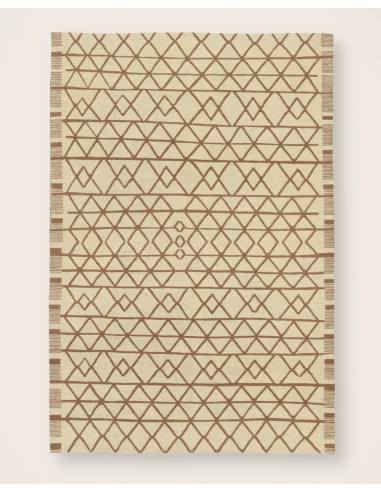 Tapis Farah - tabac - 170x240 cm