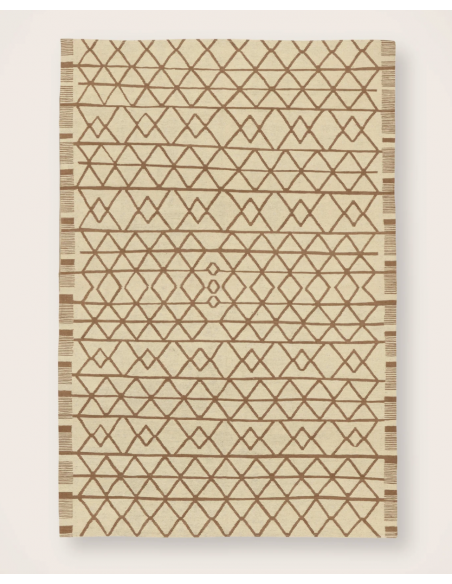 Tapis Farah - tabac - 170x240 cm