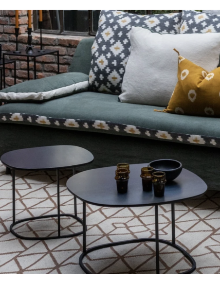 Tapis Farah - tabac - 170x240 cm