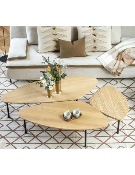 TABLE BASSE YOMI - 160x65X38 cm