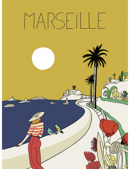 AFFICHE CORNICHE
