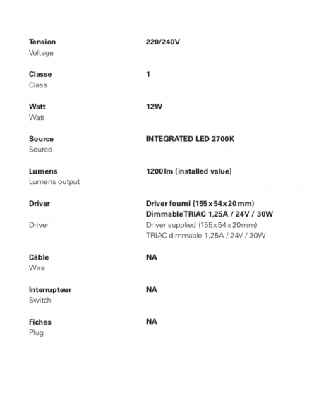 APPLIQUE ORG W 1050 - BLANC & OR