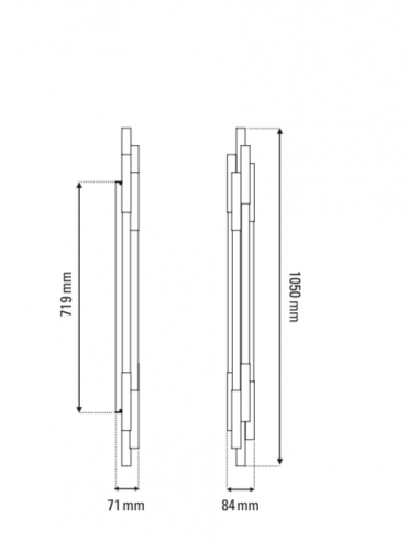 APPLIQUE ORG W 1050 - BLANC & OR