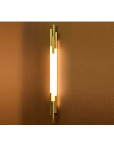 APPLIQUE ORG W 1050 - BLANC & OR