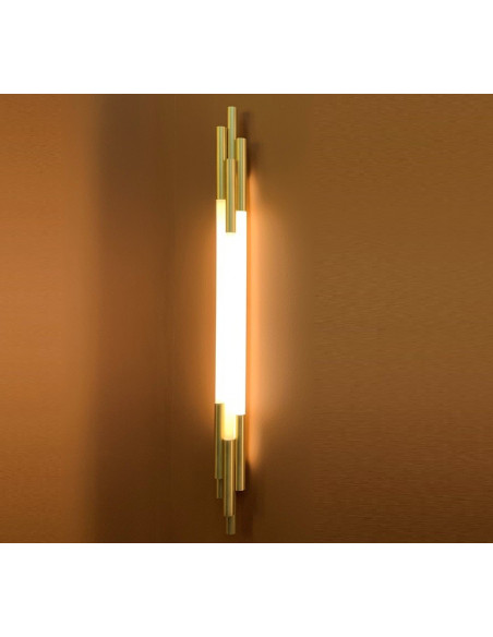 APPLIQUE ORG W 1050 - BLANC & OR