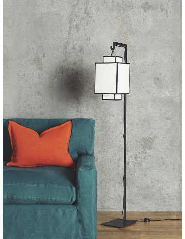 PIED DE LAMPADAIRE ION - NOIR