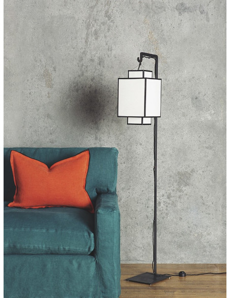 PIED DE LAMPADAIRE ION - NOIR